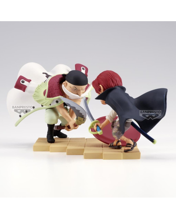 ONE PIECE - Edward Newgate VS Shanks - Figurine WCF Log Stories 13cm