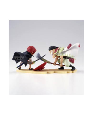 ONE PIECE - Edward Newgate VS Shanks - Figurine WCF Log Stories 13cm