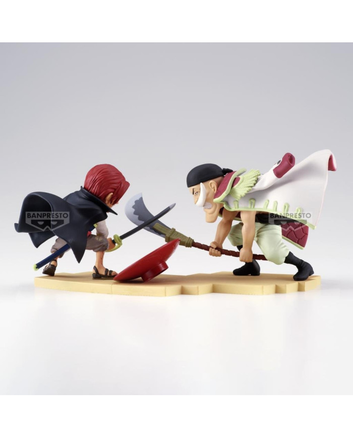 ONE PIECE - Edward Newgate VS Shanks - Figurine WCF Log Stories 13cm