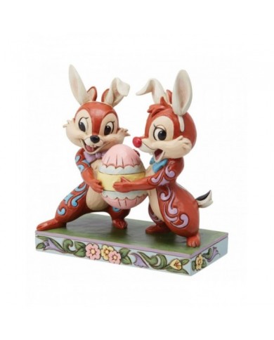Disney Traditions - Figurine Tic & Tac Pâques