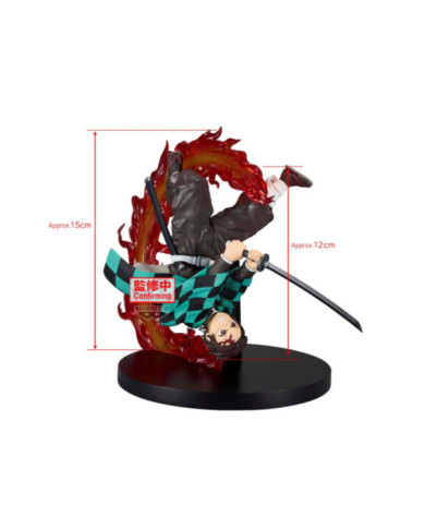 DEMON SLAYER - Tanjiro Kamado - Figurine Vibration Stars Plus 12cm