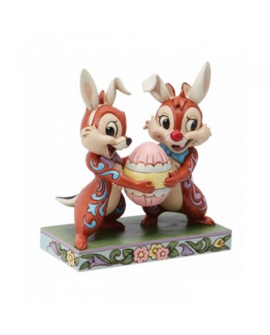 Disney Traditions - Figurine Tic & Tac Pâques