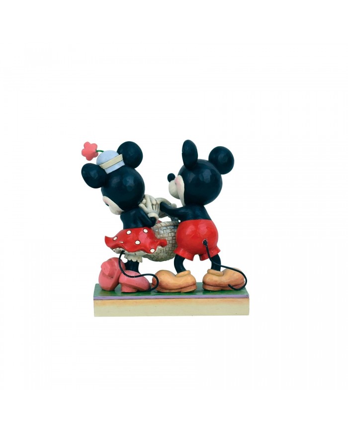 Disney Traditions - Figurine Mickey & Minnie Pâques Rétro