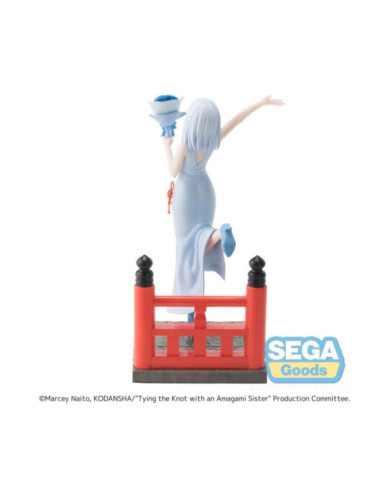 TYING THE KNOT WITH AN AMAGAMI SISTER - Asahi - Statue Luminasta 18cm