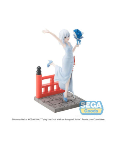 TYING THE KNOT WITH AN AMAGAMI SISTER - Asahi - Statue Luminasta 18cm