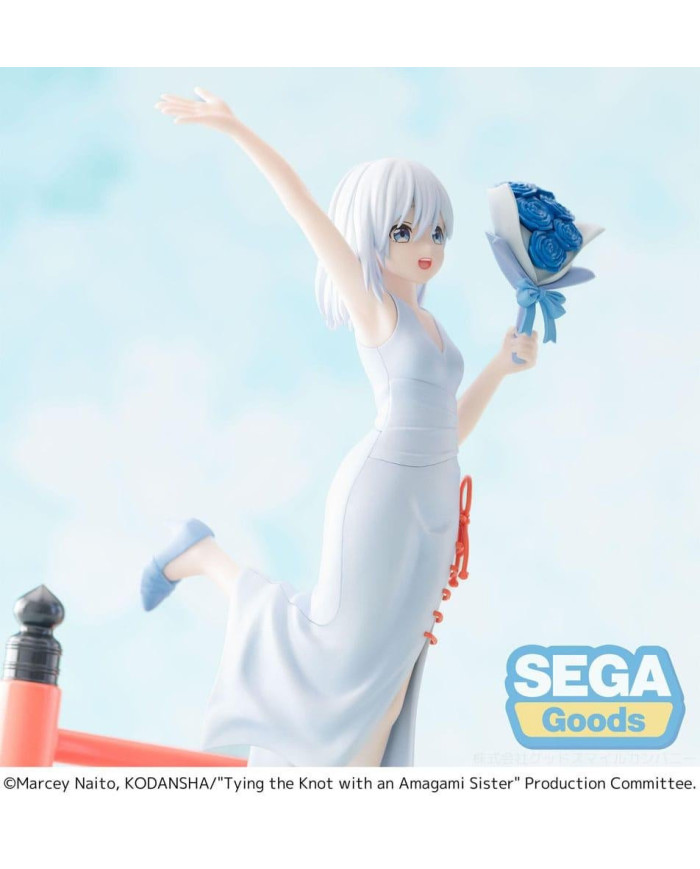 TYING THE KNOT WITH AN AMAGAMI SISTER - Asahi - Statue Luminasta 18cm