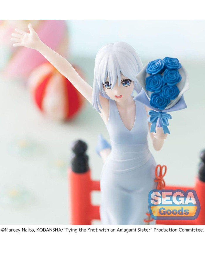 TYING THE KNOT WITH AN AMAGAMI SISTER - Asahi - Statue Luminasta 18cm
