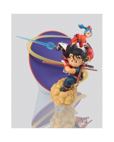 DRAGON BALL - Son Goku & Bulma - Statuette FiguartsZERO 18cm