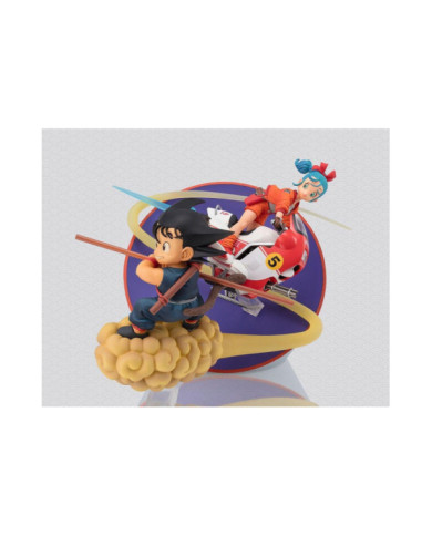 DRAGON BALL - Son Goku & Bulma - Statuette FiguartsZERO 18cm