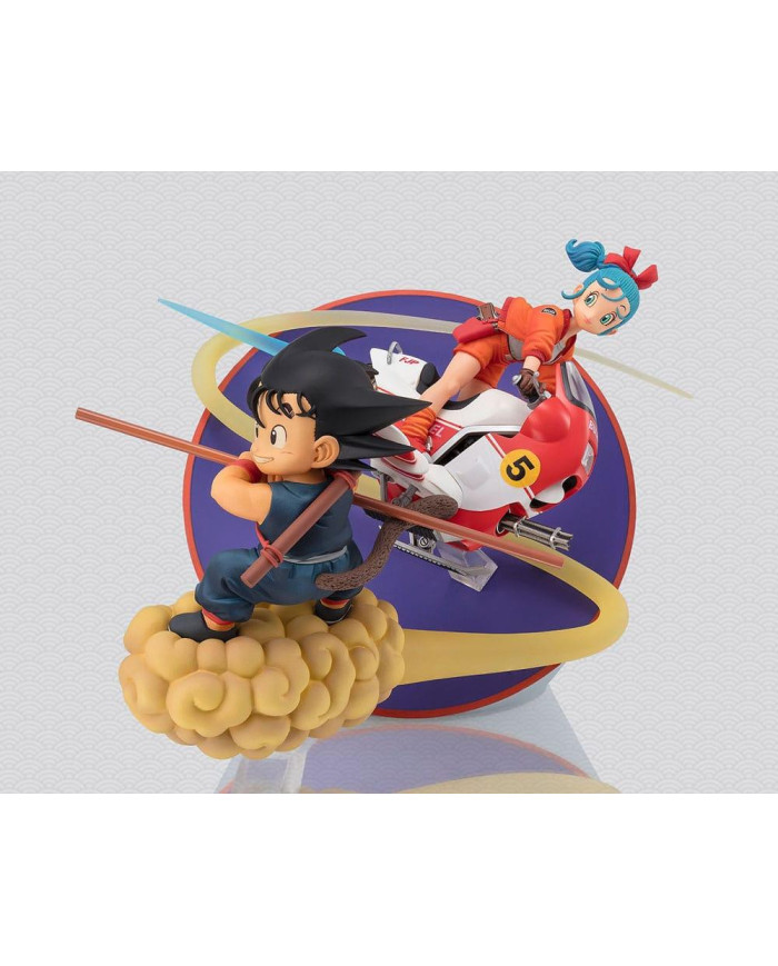 DRAGON BALL - Son Goku & Bulma - Statuette FiguartsZERO 18cm