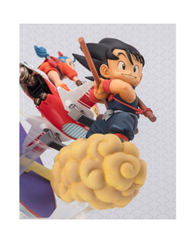 DRAGON BALL - Son Goku & Bulma - Statuette FiguartsZERO 18cm