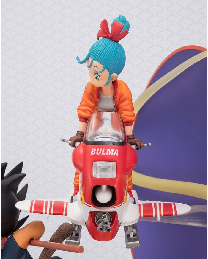 DRAGON BALL - Son Goku & Bulma - Statuette FiguartsZERO 18cm
