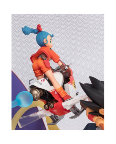 DRAGON BALL - Son Goku & Bulma - Statuette FiguartsZERO 18cm