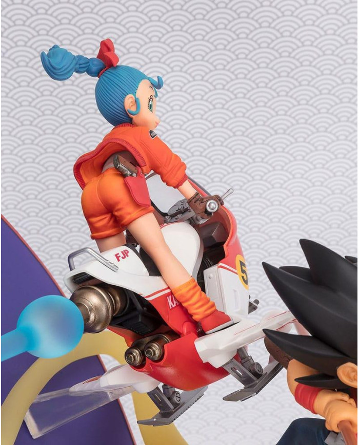 DRAGON BALL - Son Goku & Bulma - Statuette FiguartsZERO 18cm