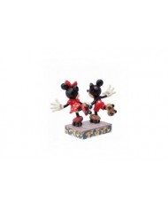 Disney Traditions - Figurine Mickey & Minnie en rollers
