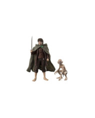 LE SEIGNEUR DES ANNEAUX - Frodon & Gollum -Fig. S.H. Figuarts 6 & 12cm