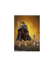 LE SEIGNEUR DES ANNEAUX - Frodon & Gollum -Fig. S.H. Figuarts 6 & 12cm