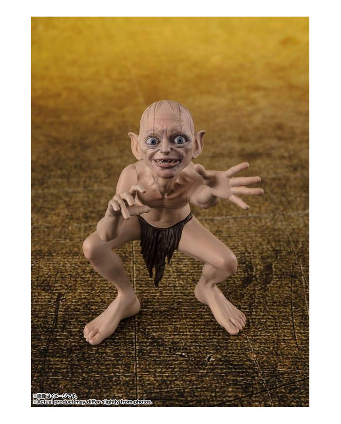 LE SEIGNEUR DES ANNEAUX - Frodon & Gollum -Fig. S.H. Figuarts 6 & 12cm