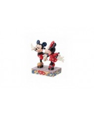 Disney Traditions - Figurine Mickey & Minnie en rollers