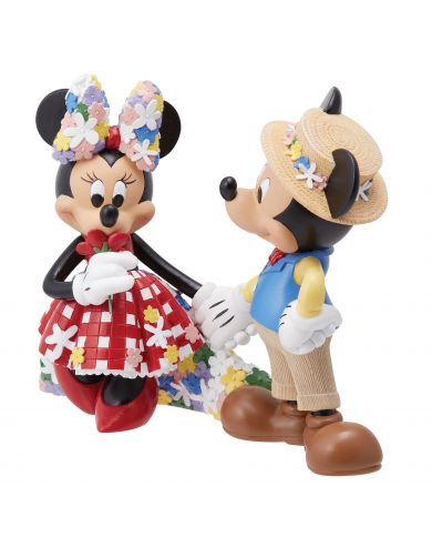 Disney Showcase - Figurine Mickey & Minnie Florale