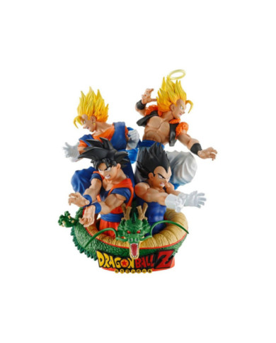 DRAGON BALL Z - Dracap Re Birth 2 - Statuettes Petitrama DX 14cm