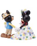 Disney Showcase - Figurine Mickey & Minnie Florale