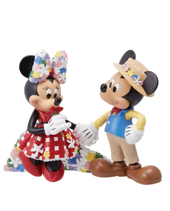 Disney Showcase - Figurine Mickey & Minnie Florale