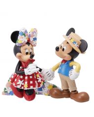 Disney Showcase - Figurine Mickey & Minnie Florale