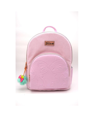 STITCH & ANGEL - Rose Corduroy - Sac à dos Fashion Duo - '32x25x14cm'