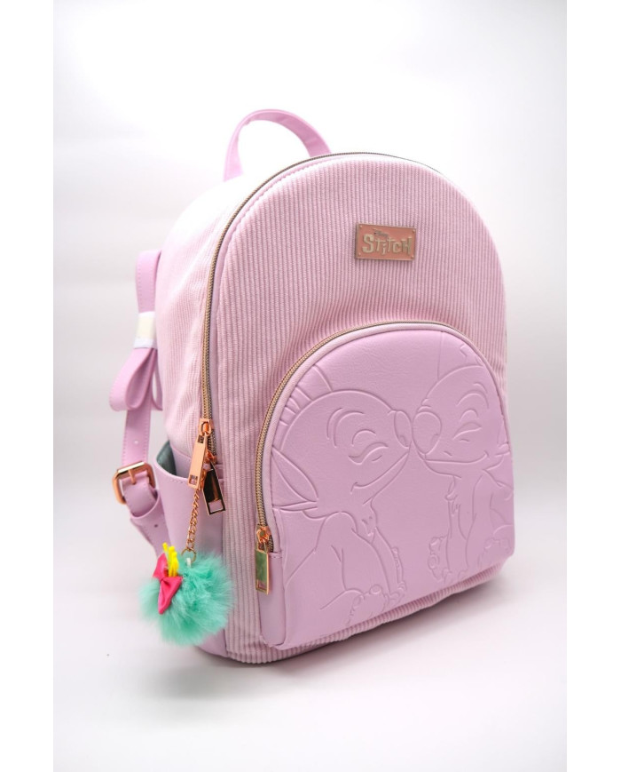STITCH & ANGEL - Rose Corduroy - Sac à dos Fashion Duo - '32x25x14cm'