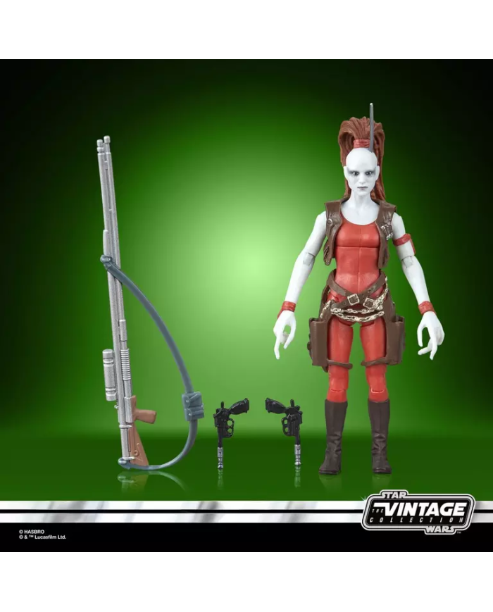 STAR WARS 1 - Aurra Sing - Figurine Vintage Collection 10cm