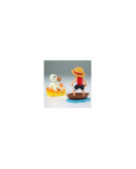 ONE PIECE - Luffy & Going Merry - WCF Log Stories Figurine 8cm