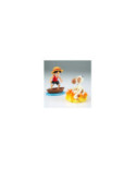 ONE PIECE - Luffy & Going Merry - WCF Log Stories Figurine 8cm