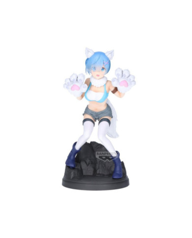RE ZERO - Rem - Figurine Espresto 18cm