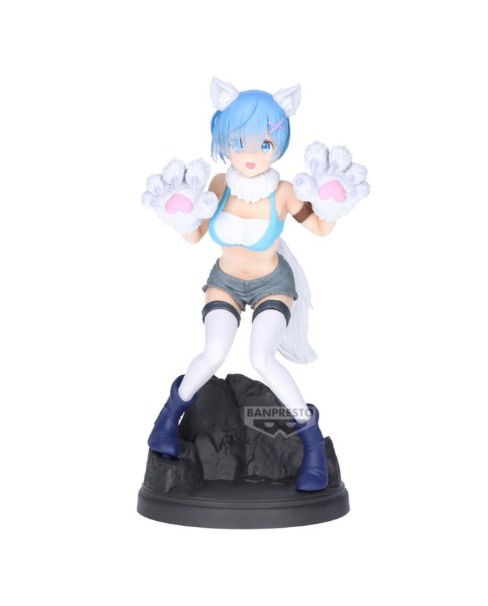 RE ZERO - Rem - Figurine Espresto 18cm