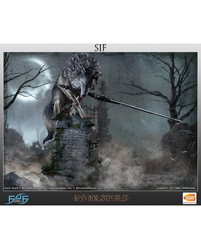 DARK SOULS - The Great Grey Wolf Sif - Statuette 64cm