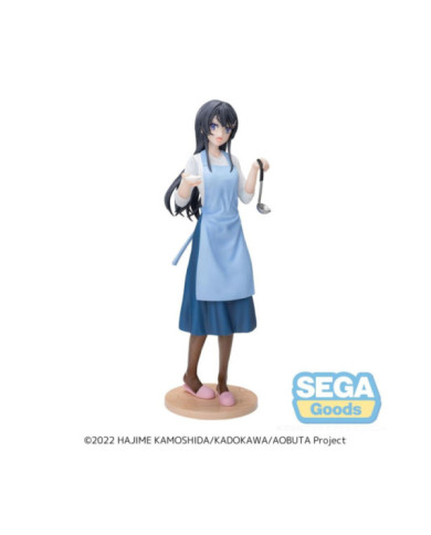 RASCAL DOES NOT... - Mai Sakurajima "Apron" - Statuette Luminasta 14cm