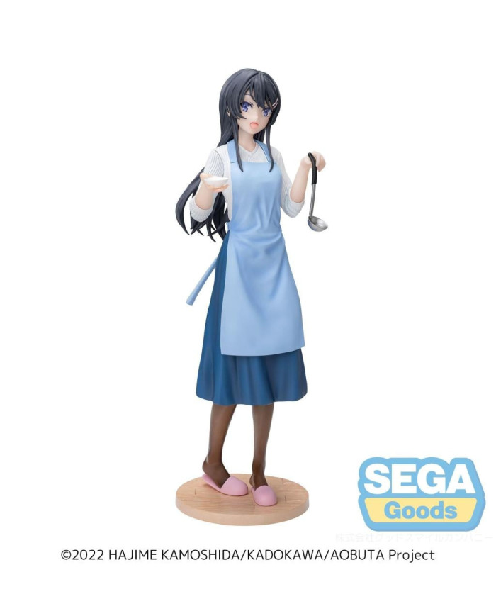 RASCAL DOES NOT... - Mai Sakurajima "Apron" - Statuette Luminasta 14cm