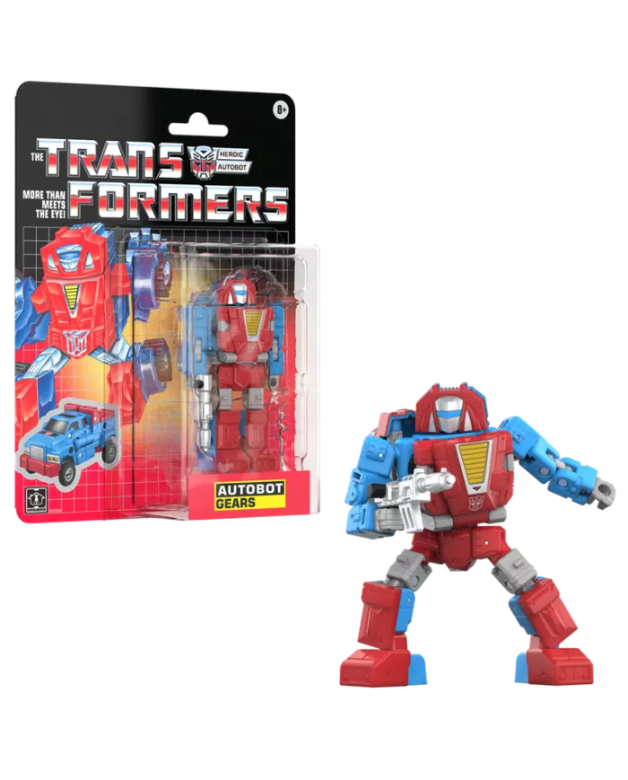 TRANSFORMERS - G1 Autobot Gears - Figurine Retro 13cm