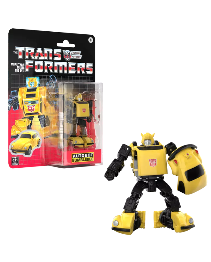 TRANSFORMERS - G1 Autobot Bumblebee - Figurine Retro 13cm