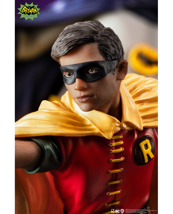 BATMAN - Batman & Robin "1966" - Statuette Diorama 1/8 23cm