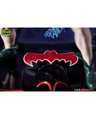 BATMAN - Batman & Robin "1966" - Statuette Diorama 1/8 23cm