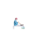 BLUE BOX - Hina Chono - Statuette PM Perching 10cm