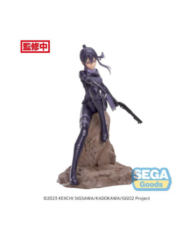 SWORD ART ONLINE GUN GALE ONLINE - Pitohui - Statuette Luminasta 20cm