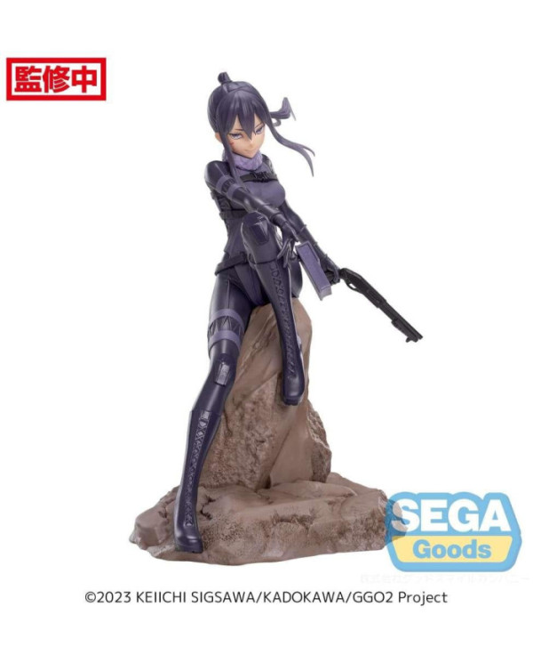 SWORD ART ONLINE GUN GALE ONLINE - Pitohui - Statuette Luminasta 20cm