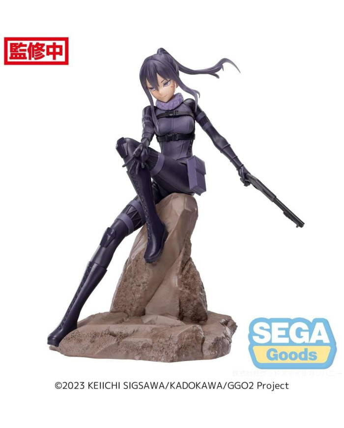 SWORD ART ONLINE GUN GALE ONLINE - Pitohui - Statuette Luminasta 20cm