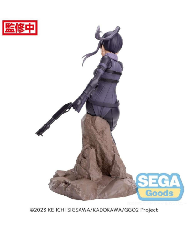 SWORD ART ONLINE GUN GALE ONLINE - Pitohui - Statuette Luminasta 20cm