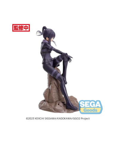 SWORD ART ONLINE GUN GALE ONLINE - Pitohui - Statuette Luminasta 20cm