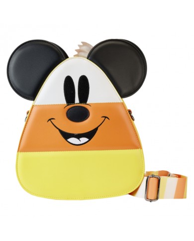 Sac à bandoulière Loungefly - Candy Corn Mickey & Minnie Cosplay