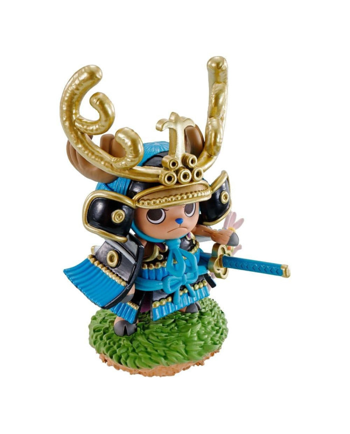 ONE PIECE - Logbox Re Birth Wanokuni - Set 4 Statuettes Petitrama 9cm